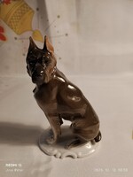 Antik Rosenthal kutya figura