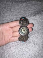 Különleges western stílusú Sterling HD Pacific Time Quartz karóra