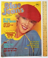 Sting (The Police) poszter | Blue Jeans magazin 1980 március 29, UK 167 | Mick Robertson, Chic