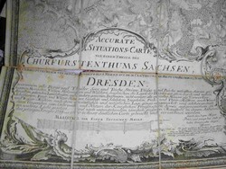 Régi térkép, 1761