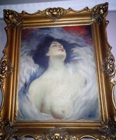 Akt festmény 40x50