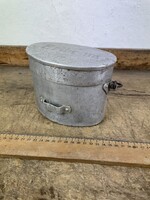 -AV797- Régi Hadifogoly Katonai Alumínium Csajka