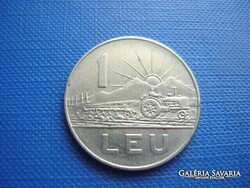 ROMÁNIA 1 LEU 1966 TRAKTOR! SZOCIALISTA PÉNZ