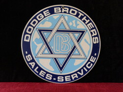 Amerikai autó reklám tábla / DODGE.