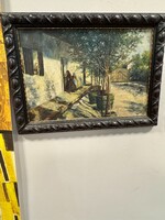 Antique Signed Oil Painting