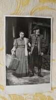 1949 SULYOK MÁRIA BALÁZS SAMU NEMZETI SZÍNHÁZ JELZETT FOTÓ PECSÉT WELLESZ ELLA