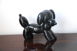 RITKA NAGY RETRO KERÁMIA KUTYA, LUFIKUTYA