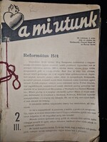 1934, A mi hitünk c. református gyermeklap hét száma összefűzve, ritka