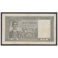 Jugoszlávia,10 dinara 1939 F