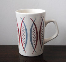 SZÉP, RITKA MINTÁS, RETRO KISPESTI GRÁNIT BÖGRE