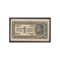 Jugoszlávia,1 dinar 1944 VF