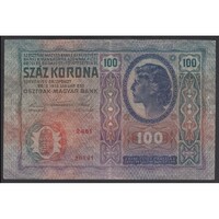 Magyarország,100 kronen/korona 1912 EF