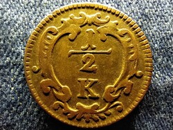 Ausztria I. (Lotaringiai) Ferenc (1745-1765) 1/2 Krajcár 1760