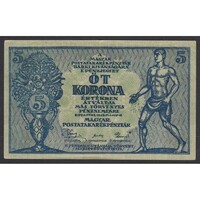 Magyarország,5 korona 1919 EF-