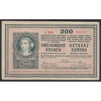 Magyarország,200 korona 1918 F-