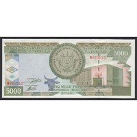 Burundi,5000 francs 2003 UNC