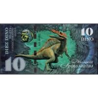 Spanyolország,10 dino 2021 UNC