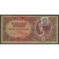 Magyarország,10000 pengő 1945 VF+