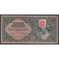 Magyarország,1000 pengő 1945 VF+