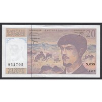 Franciaország,20 francs 1997 EF+