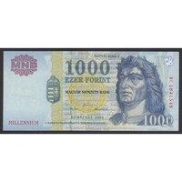 Magyarország,1000 forint 2000 DC EF