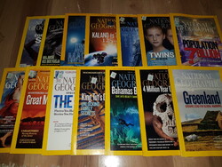 National Geographic Magazine angol újság 14db