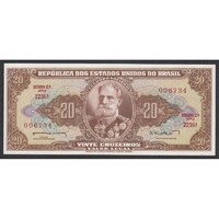 Brazília,20 cruzeiros 1955 UNC