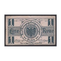 Ausztria,1 krone 1916 - Kriegsgefangenenlager Brüx F