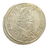 Ausztria,I. Lipót 6 krajcár 1673 - Sankt Veit EF ezüst 3.35g