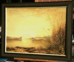 (K) Fegyó Béla (1943-) : Híd (Ráckeve)