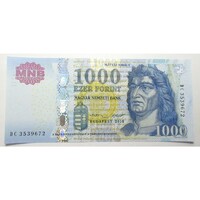 Magyarország,1000 forint 2015 DC UNC