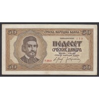 Jugoszlávia,50 dinara 1942 EF+