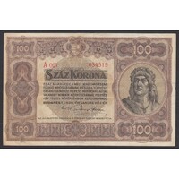 Magyarország,100 korona 1920 F