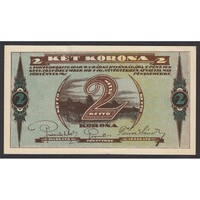 Magyarország,2 korona 1921 - Sokszorosító Ipar Rt. aUNC+