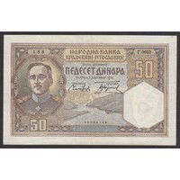Jugoszlávia,50 dinara 1931 F