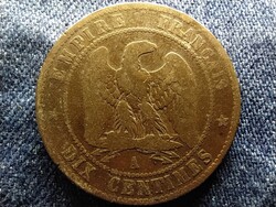 Franciaország III. Napóleon (1852-1870) 10 Centimes 1854 A