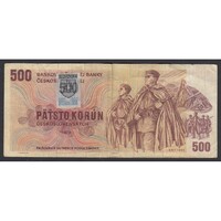 Szlovákia,500 korun 1993 F