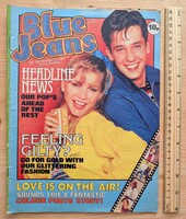 Michael Jackson, David Essex poszterek | Blue Jeans magazin 1981 október 17, UK 248 | Modern Romance