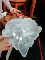 Régi tej üveg levél kínáló-Akció Aukció több száz termék vegye vigye