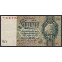 Németország,50 reichsmark 1933 F