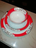 Különleges Bavaria 3 részes porcelán teás kínáló.Akció Aukció több száz termék vegye vigye