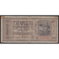 Ukrajna,20 karbowanez 1942 F-