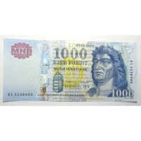 Magyarország,1000 forint 2015 DA UNC