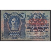 Ausztria,20 kronen/korona 1919 - DEUTSCHÖSTERREICH EF+