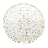 Ausztria,1 florin 1861 A EF+ ezüst 12.34g900