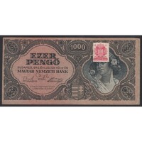 Magyarország,1000 pengő 1945 F+