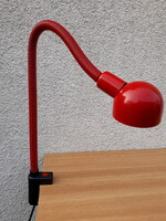 Retro piros design asztali lámpa