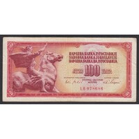 Jugoszlávia,100 dinara 1965 - BAROQUE F