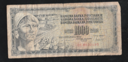 1000 Dínár 1981