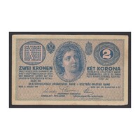 Magyarország,2 kronen/korona 1914 VF-